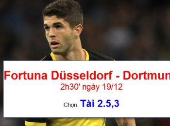 Gợi ý đặt cược Dafabet: Fortuna Düsseldorf – Borussia Dortmund
