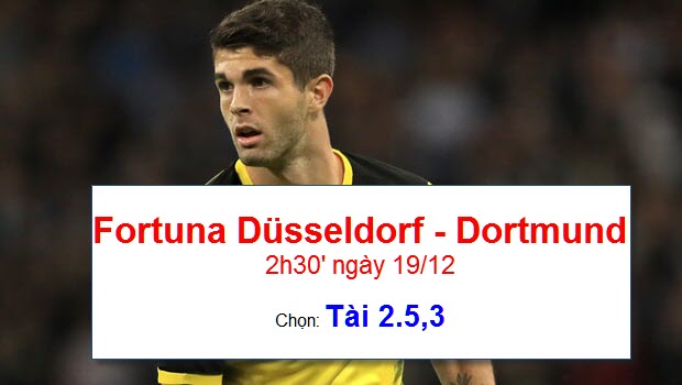 Gợi ý đặt cược Dafabet: Fortuna Düsseldorf - Borussia Dortmund