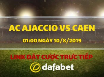 AC Ajaccio vs Caen (10/8)