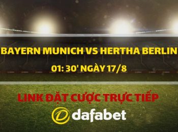 Bayern Munich vs Hertha Berlin 17/8