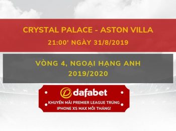 C.Palace vs Aston Villa 31/08