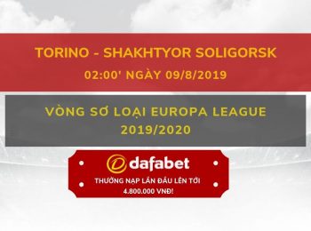 Torino vs Shakhtyor Soligorsk (9/8)