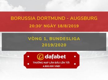 Dortmund vs Augsburg (17/8)