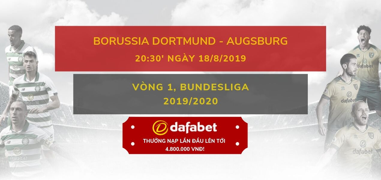 dafabet [Bundesliga] Borussia Dortmund vs Augsburg