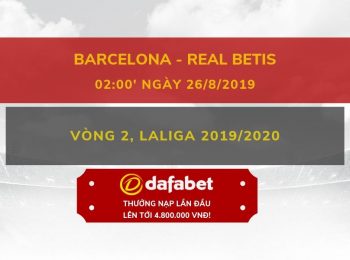 Barcelona vs Real Betis 26/8