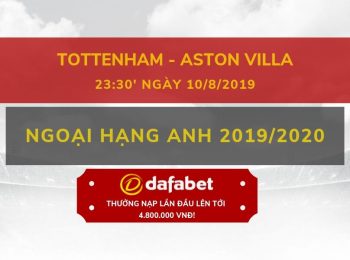 Tottenham vs Aston Villa (10/8)