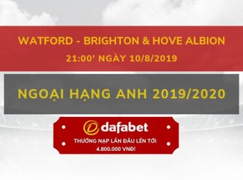 Watford vs Brighton (10/8)