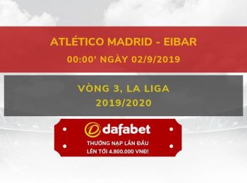 Atletico Madrid vs Eibar 2/9