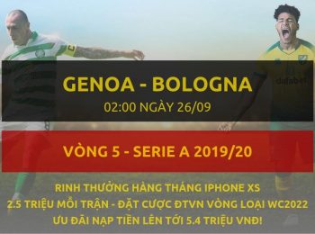 Genoa vs Bologna 26/9