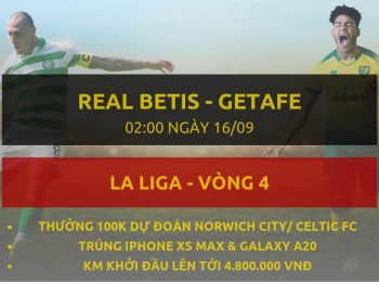 Real Betis vs Getafe 16/9