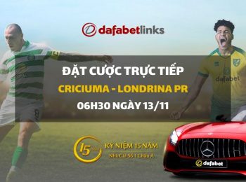 Criciuma – Londrina (13/11)