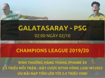 Galatasaray vs PSG (Champions League)