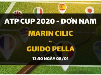 Marin Cilic – Guido Pella